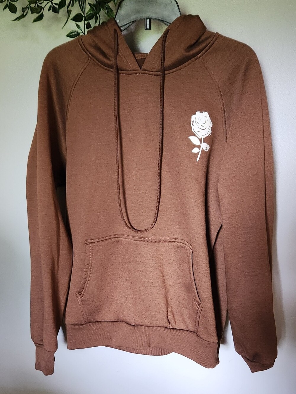 Milk Chocolate Rose Graphic Hoodie